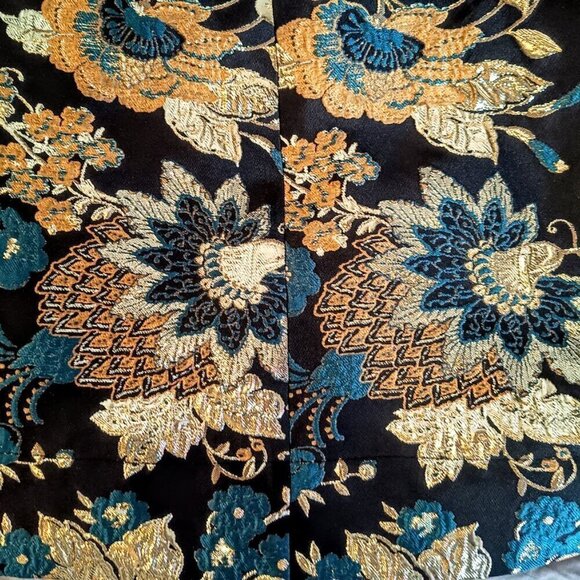 Soft Surroundings Viola Metallic Jacquard Jacket 3X - Picture 8 of 8